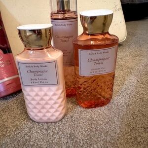 Bath & Body Works Champagne Toast Body wash Trio